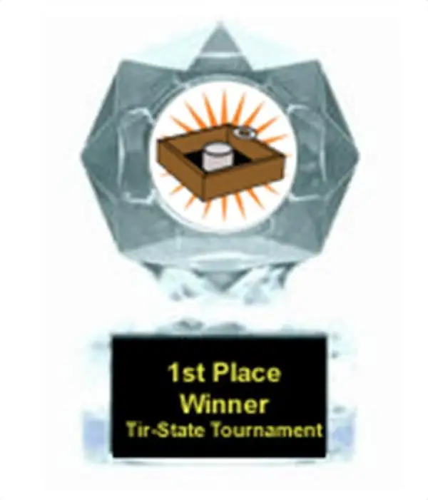 Washer Toss Clear Star Award