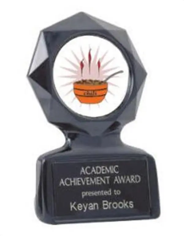Black Star Chili Cook Off Trophy