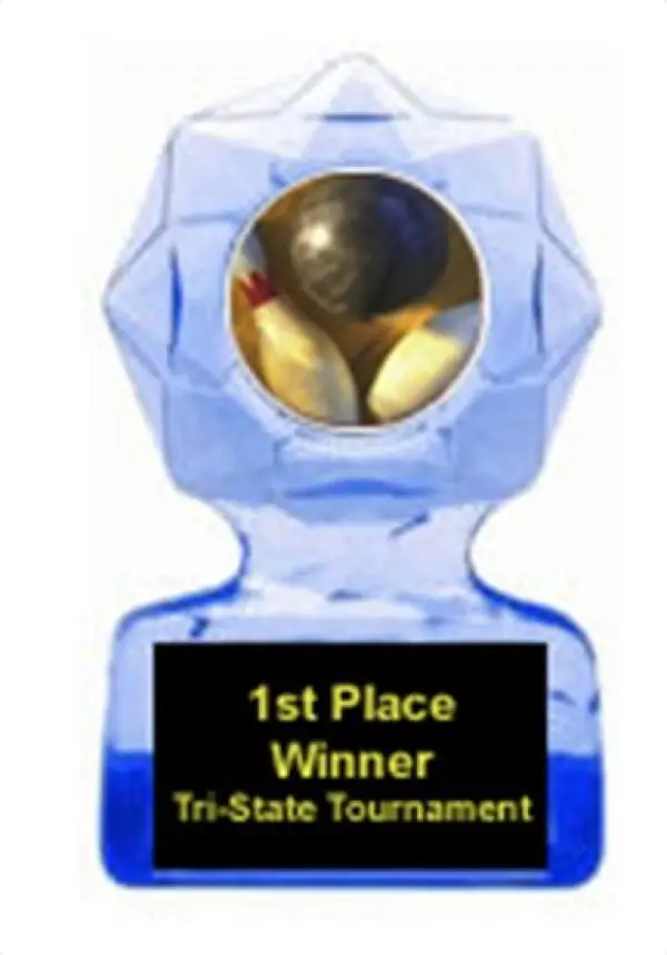 Bowling Blue Star Trophy