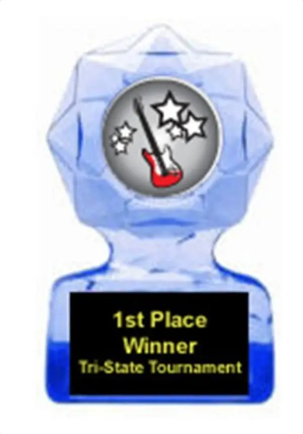 Electric Guitar Blue Star Award