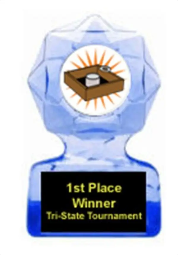 Washer Toss Blue Star Award