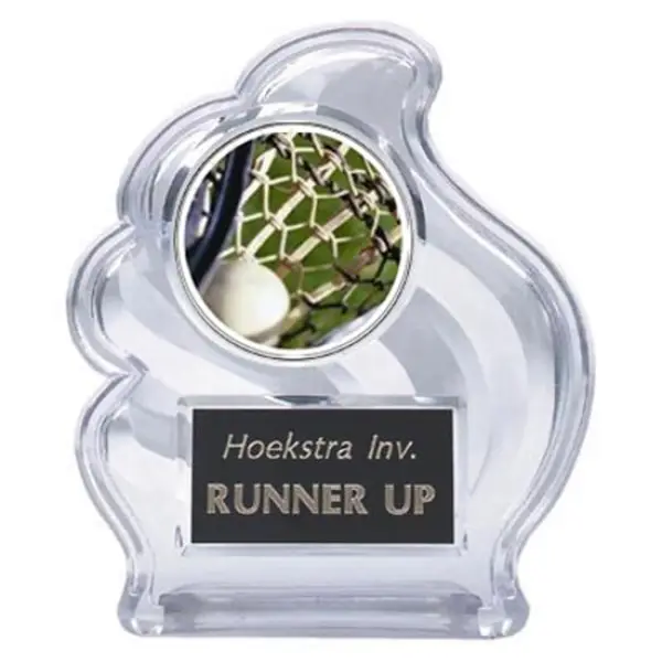Lacrosse Sculpted Wave Trophy