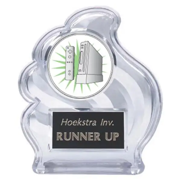 Wii Sculpted Wave Trophy