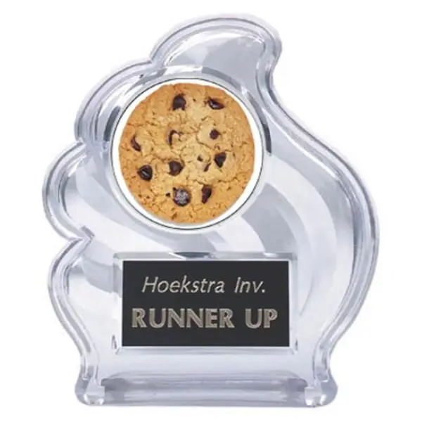 Sculpted Wave Cookie Bake Off Trophy