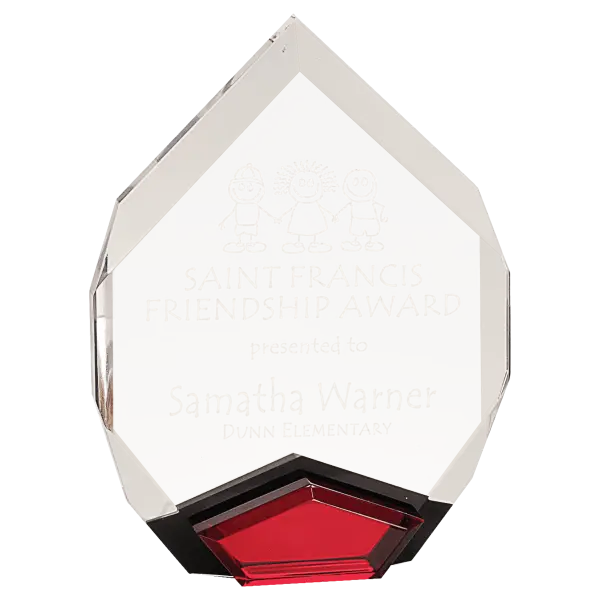Red Marquis Acrylic Award