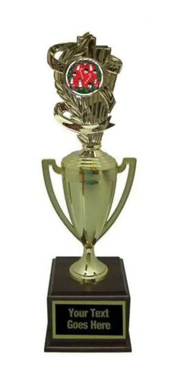 Ugly Christmas Sweater Gold Cup Trophy