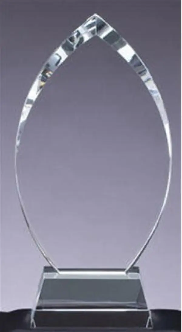 Crystal Elipse Clear Award
