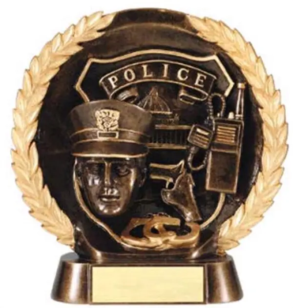 Police Trophy 7 1/2 Inch
