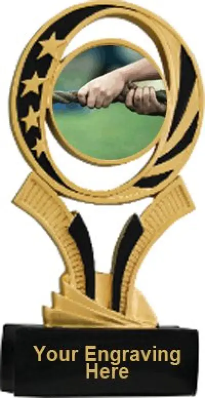 Tug of War Midnite Star Resin Trophy