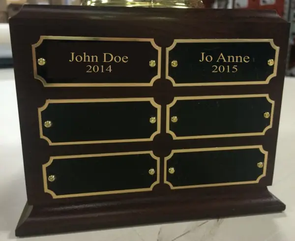 Beer Pong Traveling Trophy