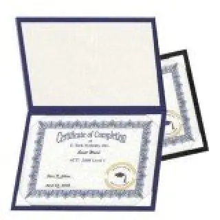 Navy Certificate Holder