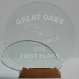 Circle Award with Base