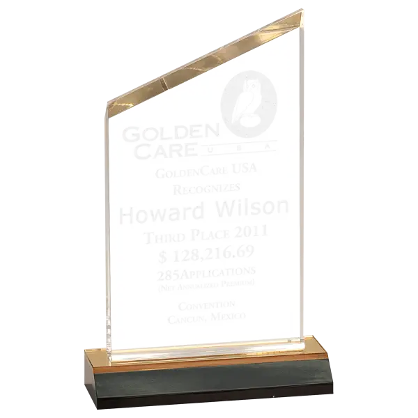 Reflection Acrylic Peak Award