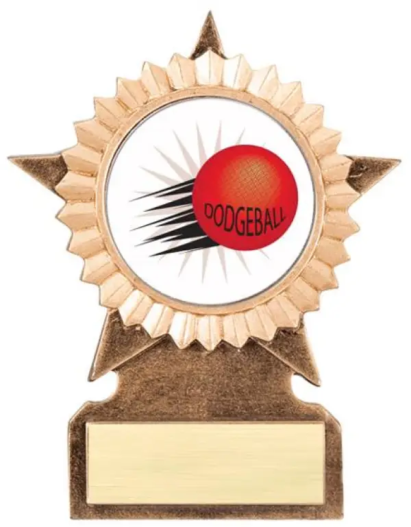 Dodgeball Star Stand Trophy