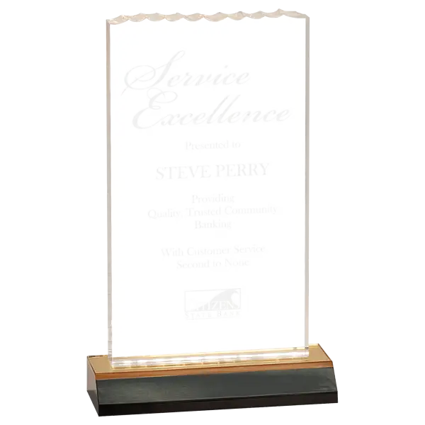Reflection Ice Top Acrylic Award