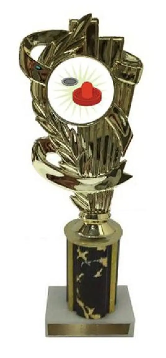 Air Hockey Column Trophy