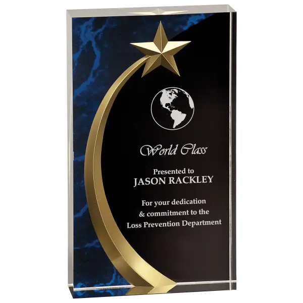 Shooting Star Acrylic Award