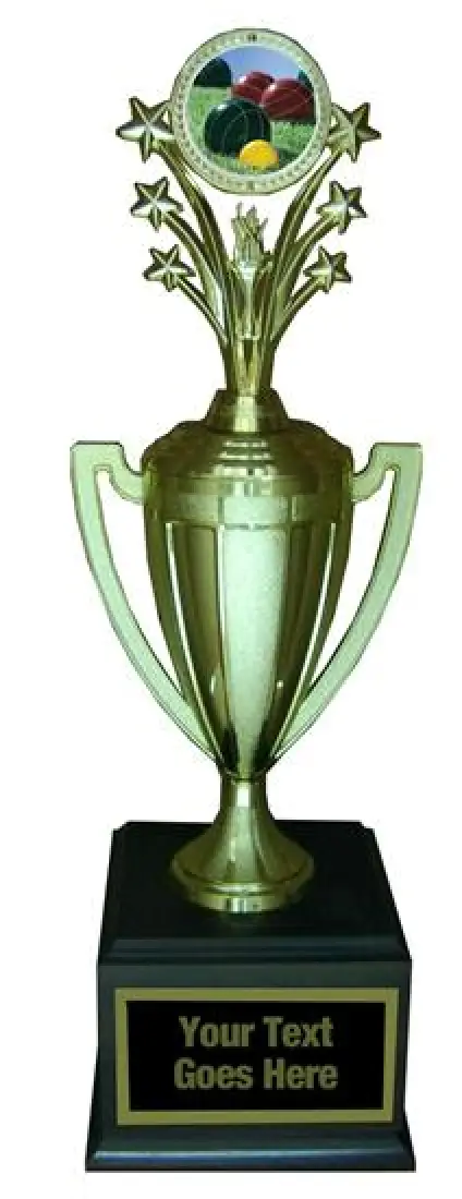 Bocce Ball Star Traveling Trophy