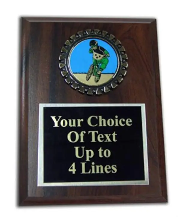 BMX Plaque