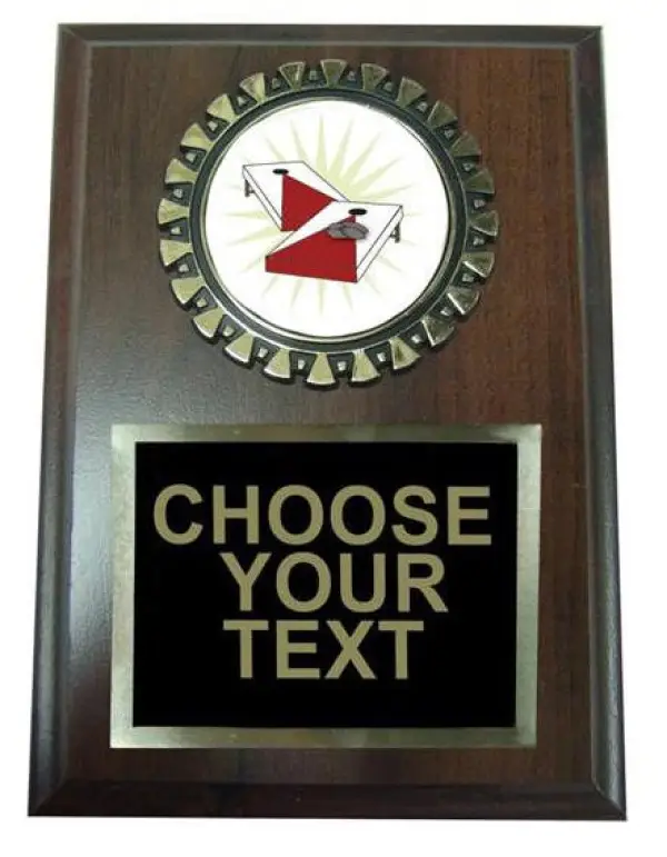 Corn Hole Plaque