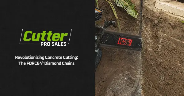 Revolutionizing Concrete Cutting: The FORCE4® Diamond Chains