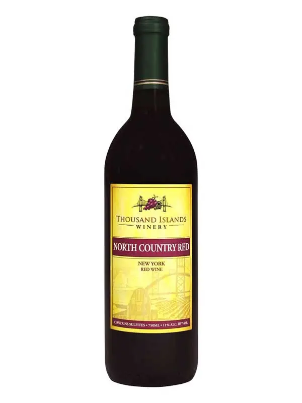 1000 Islands Winery North Country Red 750ml