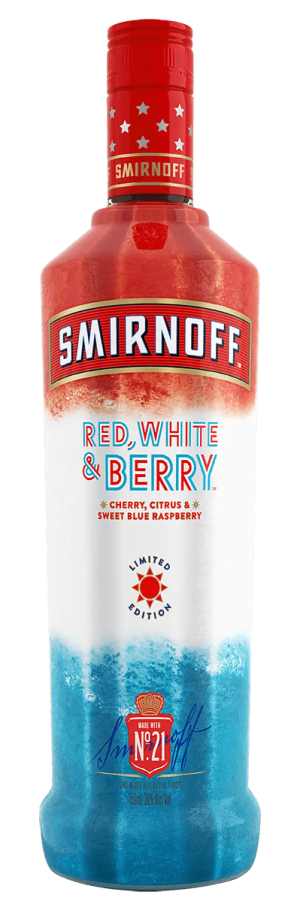 Smirnoff Red, White & Berry Flavored Vodka 750ml