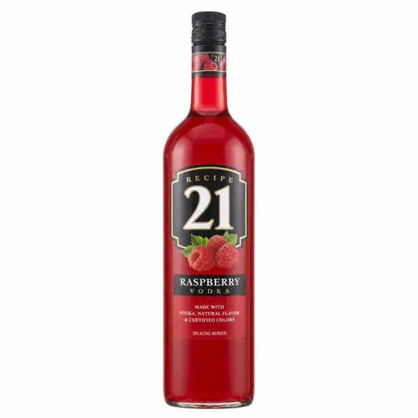 Recipe 21 Raspberry Vodka 1L