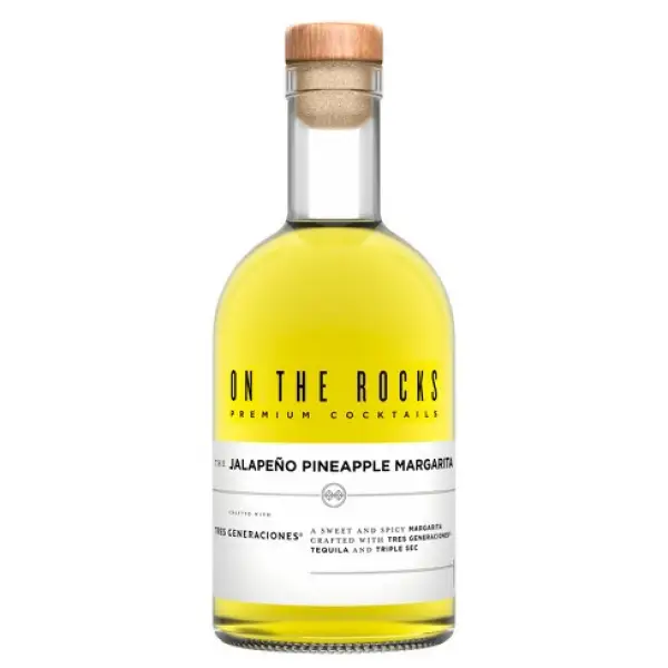 On The Rocks Pineapple Jalapeño Margarita 375ml