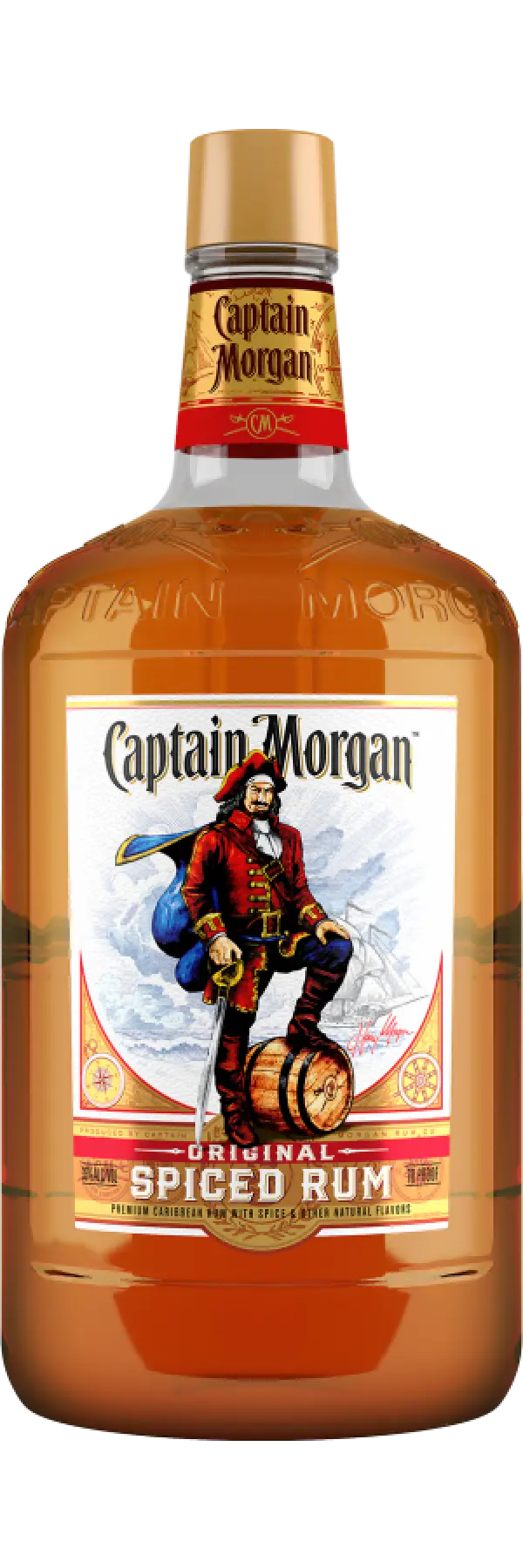 Captain Morgan Original Spiced Rum 1.75L