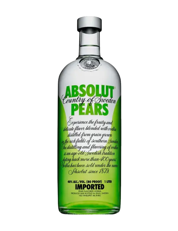 Absolut Pears Vodka 1L