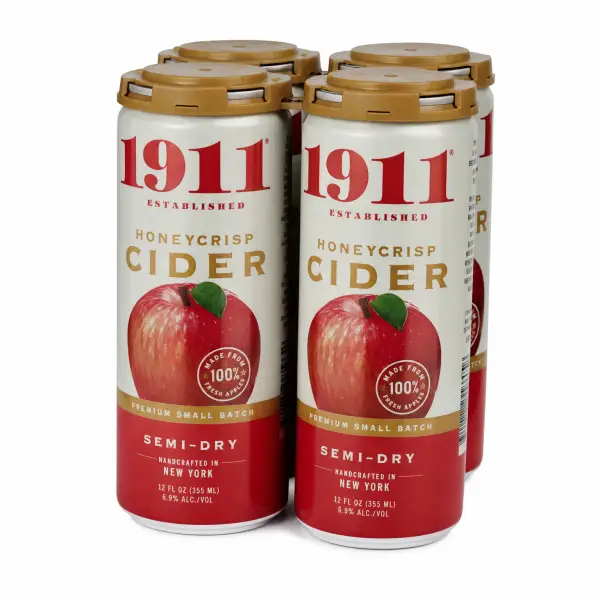 1911 Honeycrisp Cider 4pk 12oz Cans