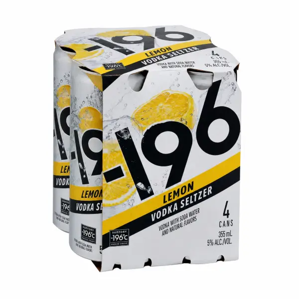 -196 Lemon Vod Slzr 4 Pack 355ml