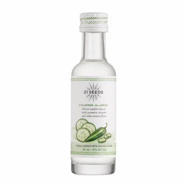 21 Seeds Cucumber Jalapeño Tequila 50ml