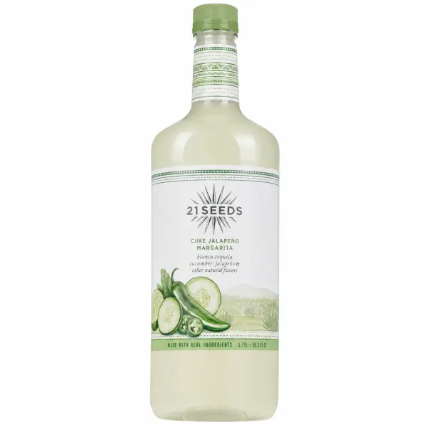 21 Seeds Cuke Jalap Margarita Cocktail Mixer 1.75L