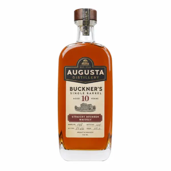 Augusta Distillery Buckner's 10 Single Barrel Bourbon 750ml