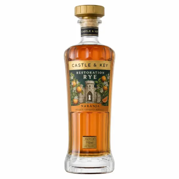 Castle & Key Restoration Rye Naranja 750ml