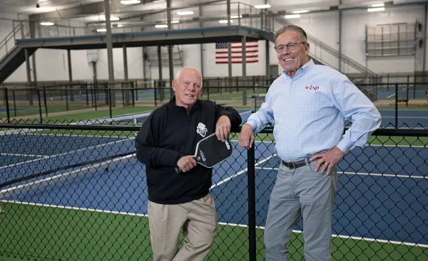 Pickle ball with LNB