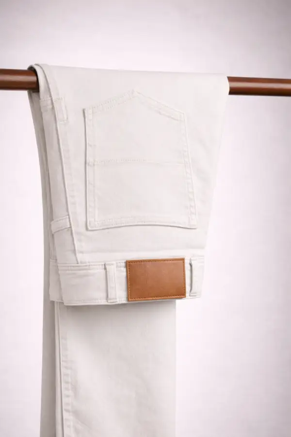Soft White Custom Jean