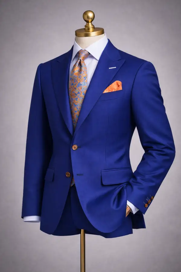 The Empire Royal Two Button Peak Lapel Suit