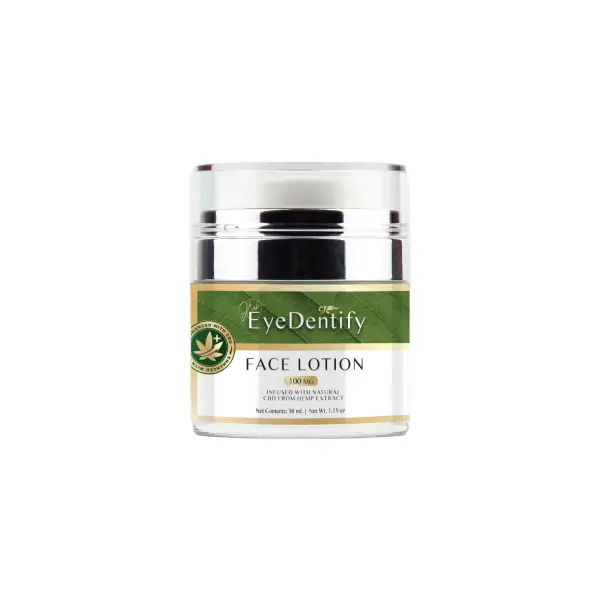 EyeDentify™ by J Early Natural Hemp Infused Face Lotion | 100 mg