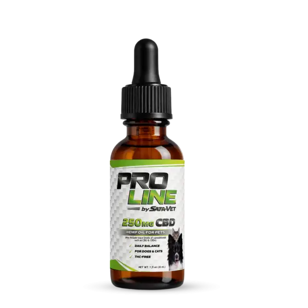 CBD Hemp Oil Tincture for Pets • 250 mg (30 mL)