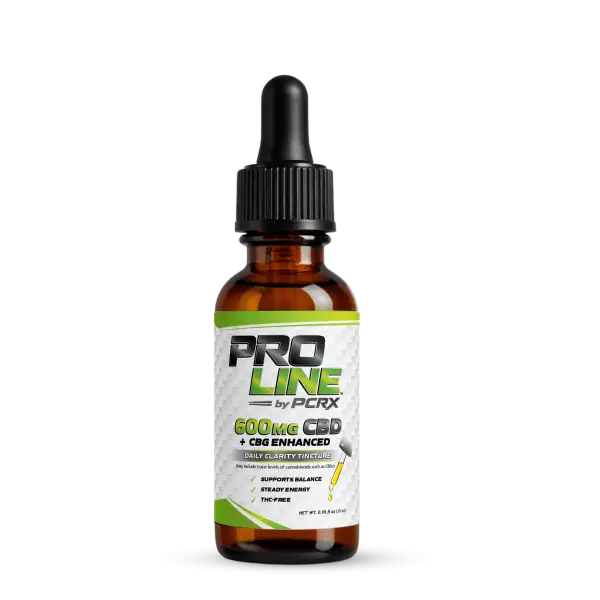 Daily Clarity Tincture • 600 mg CBD + CBG (Formerly Gold)
