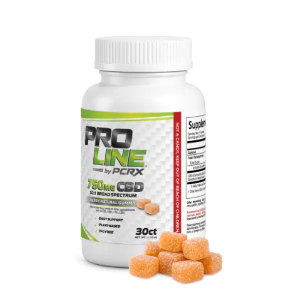 Berry Natural Gummies • 750 mg CBD, 30ct (THC-Free)