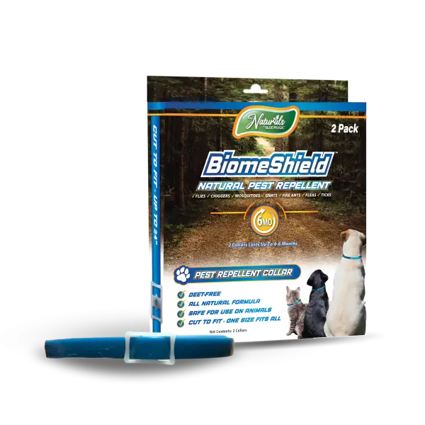 BiomeShield™ Cut to Fit Pest Protection Pet Collar | 2 Pack