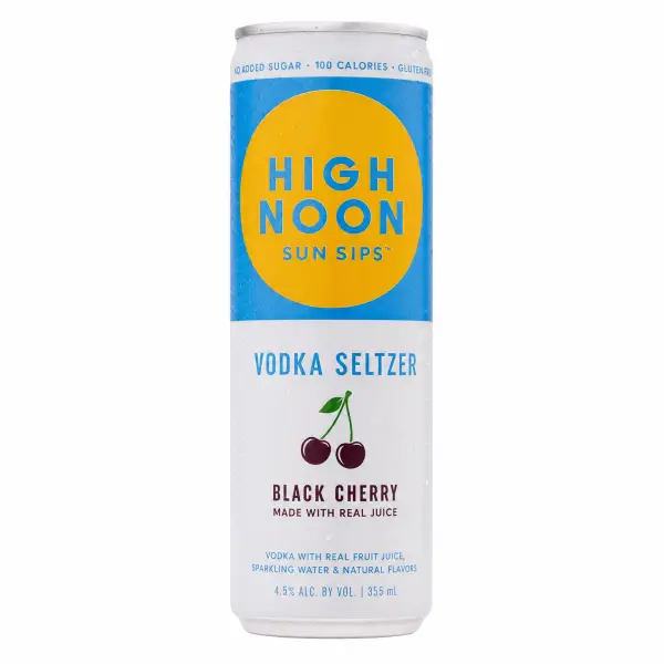 High Noon Black Cherry Vodka Seltzer 355ml