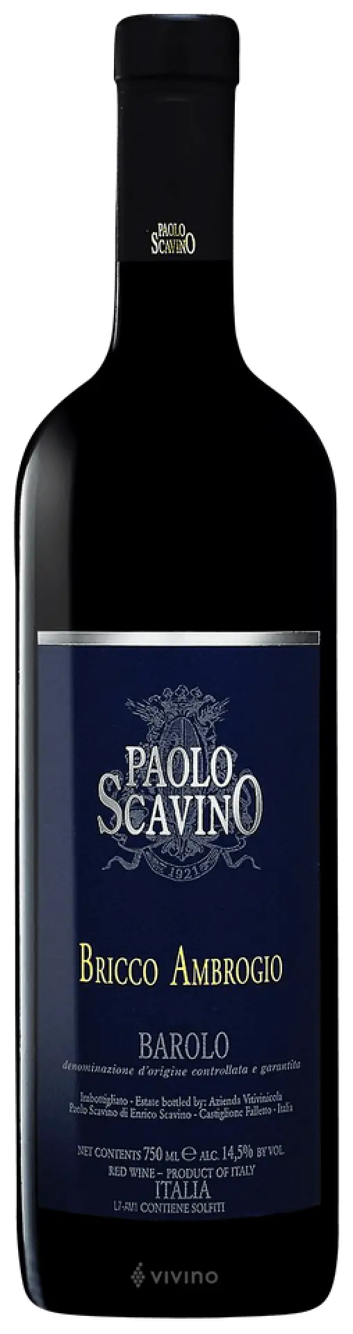 Paolo Scavino Barolo Bricco Ambrogio 2004 750ml