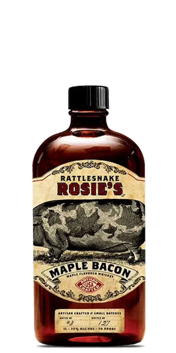 Rattlesnake Rosie's Maple Bacon Whiskey 750ml