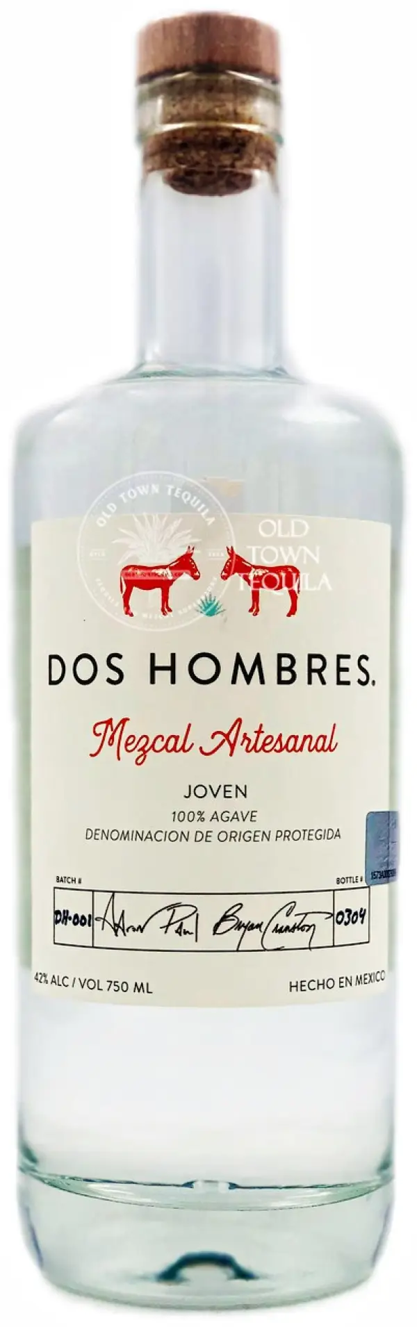 Dos Hombres Mezcal Espadín 750ml