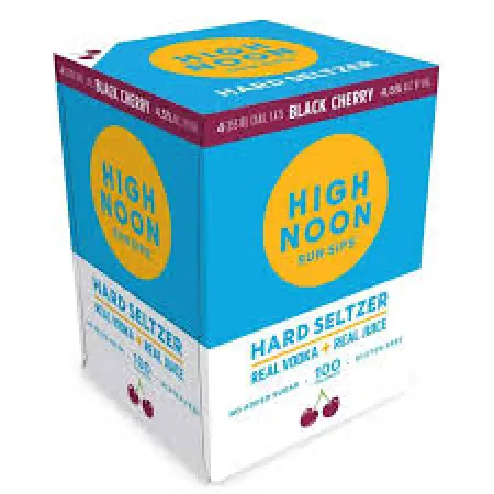 High Noon Black Cherry Vodka Seltzer 355ml